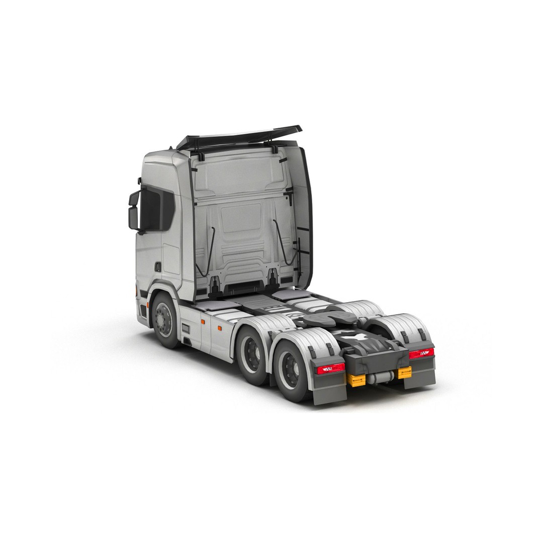 Truck 3D Model – Low Poly Game Asset with High Quality Textures - View 6