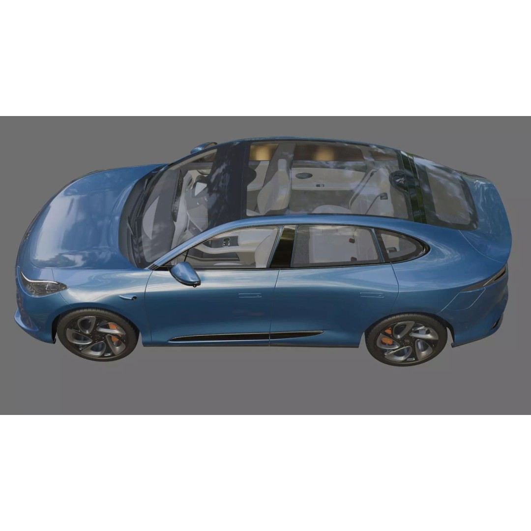 MG IM6 SUV 2026 3D Model – High Poly Realistic Vehicle with Interior - View 24