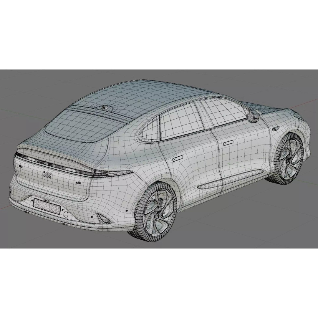 MG IM6 SUV 2026 3D Model – High Poly Realistic Vehicle with Interior - View 34