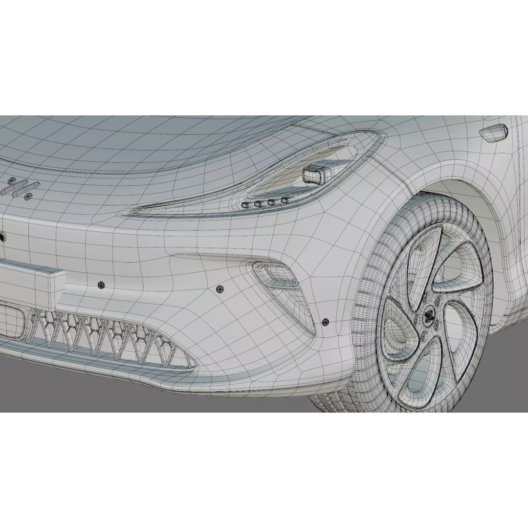 MG IM6 SUV 2026 3D Model – High Poly Realistic Vehicle with Interior - View 35
