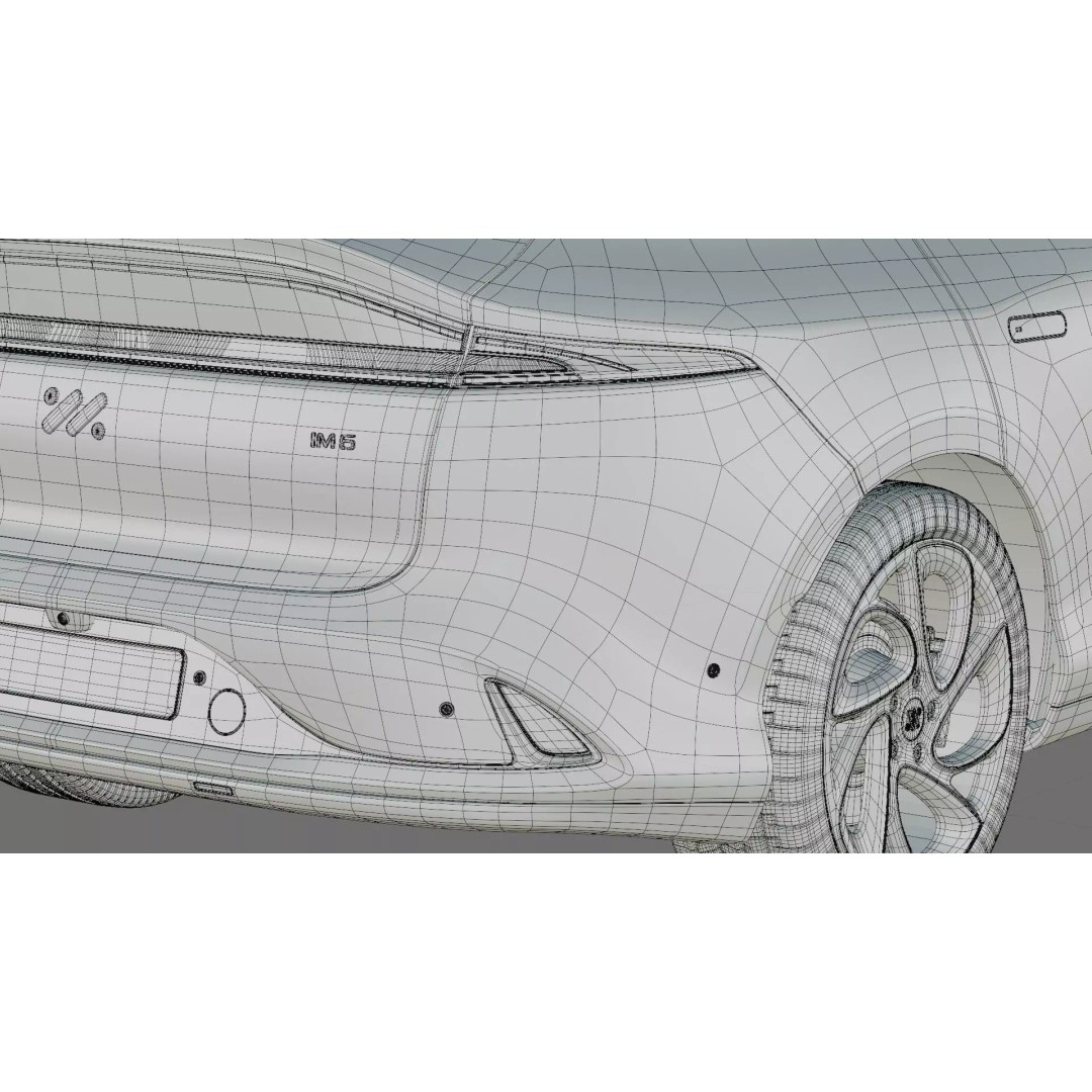 MG IM6 SUV 2026 3D Model – High Poly Realistic Vehicle with Interior - View 36
