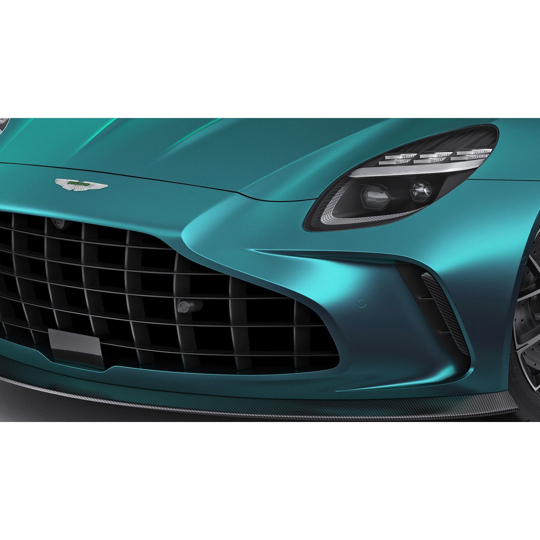 Aston Martin Vantage Roadster 2025 3D Model – High Poly Sport Car, FBX, OBJ, Blender - View 11