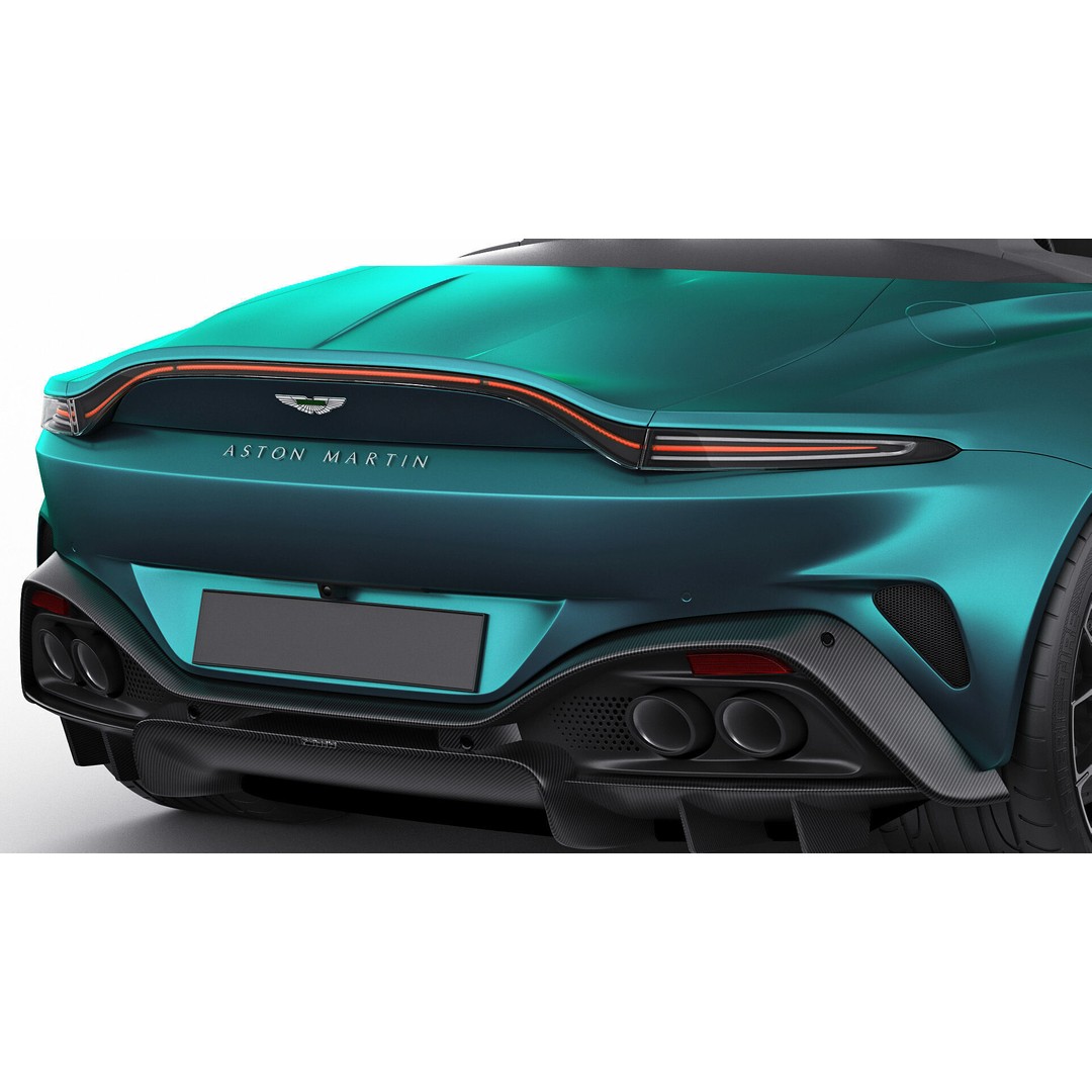 Aston Martin Vantage Roadster 2025 3D Model – High Poly Sport Car, FBX, OBJ, Blender - View 12