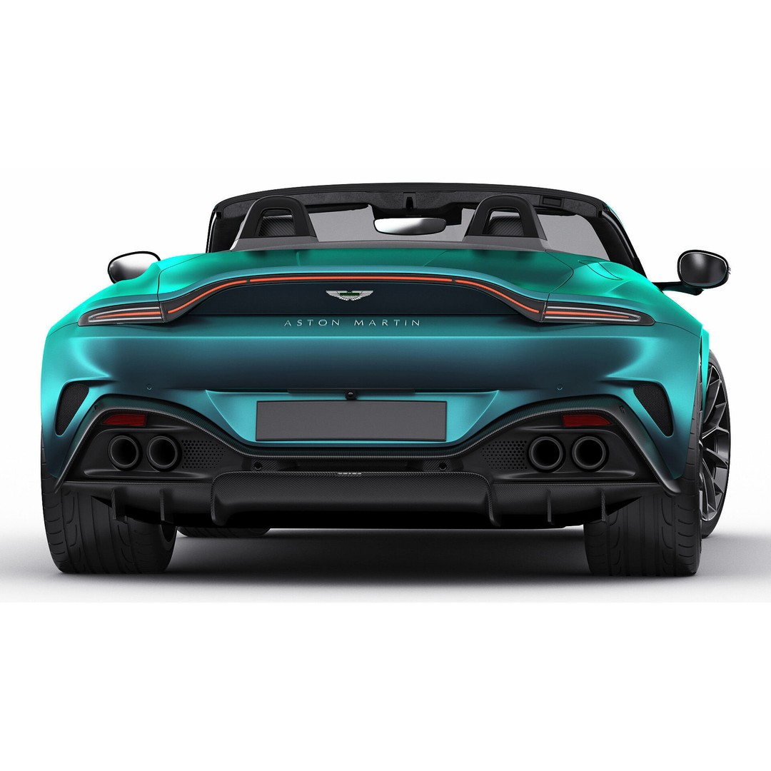 Aston Martin Vantage Roadster 2025 3D Model – High Poly Sport Car, FBX, OBJ, Blender - View 19