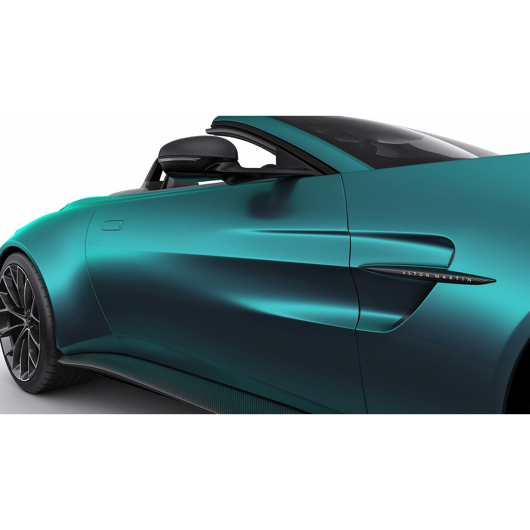 Aston Martin Vantage Roadster 2025 3D Model – High Poly Sport Car, FBX, OBJ, Blender - View 23