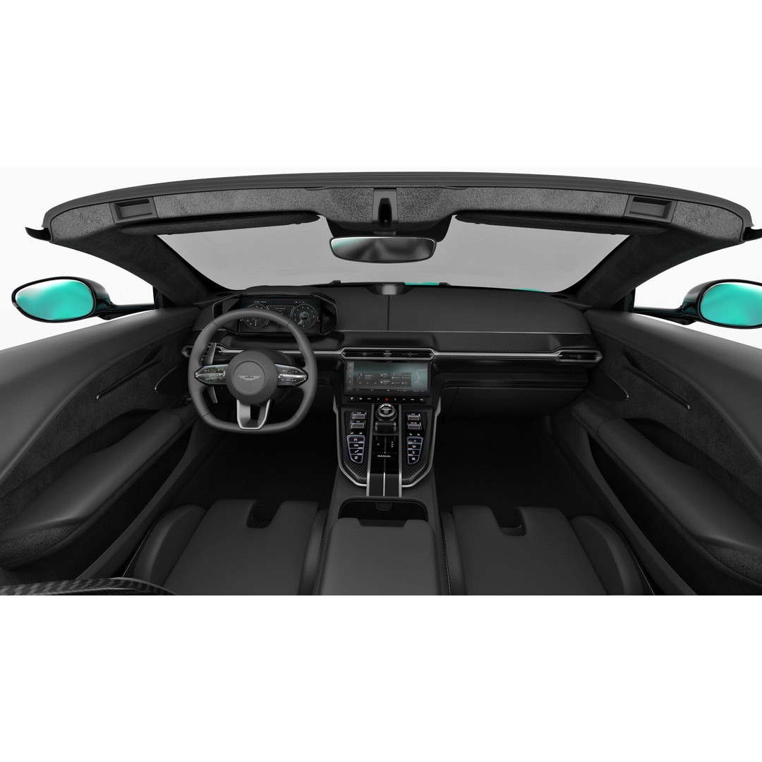 Aston Martin Vantage Roadster 2025 3D Model – High Poly Sport Car, FBX, OBJ, Blender - View 26