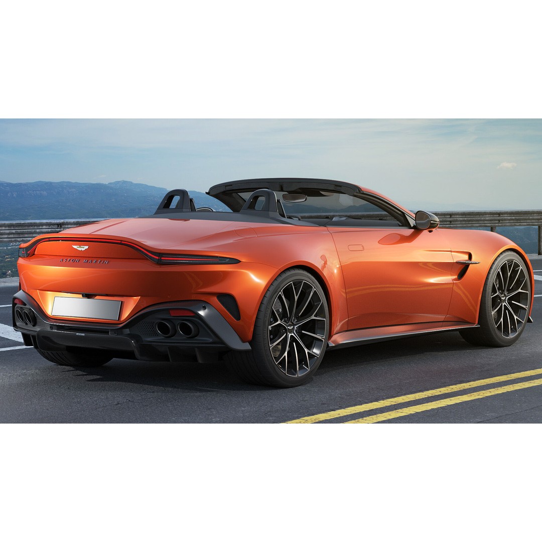 Aston Martin Vantage Roadster 2025 3D Model – High Poly Sport Car, FBX, OBJ, Blender - View 8