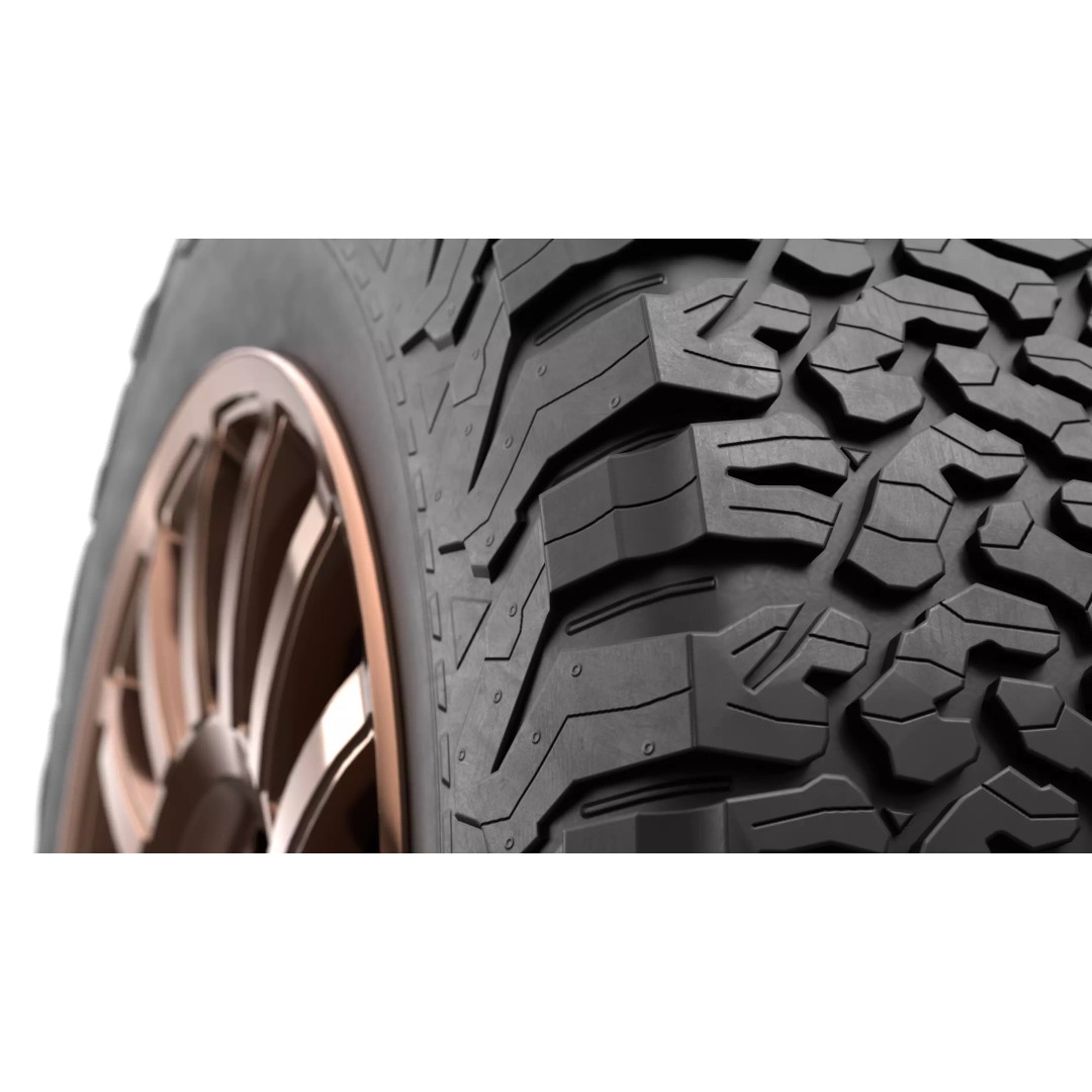 Offroad Car Wheel 3D Model – PBR Textured, FBX, Game-Ready - View 8