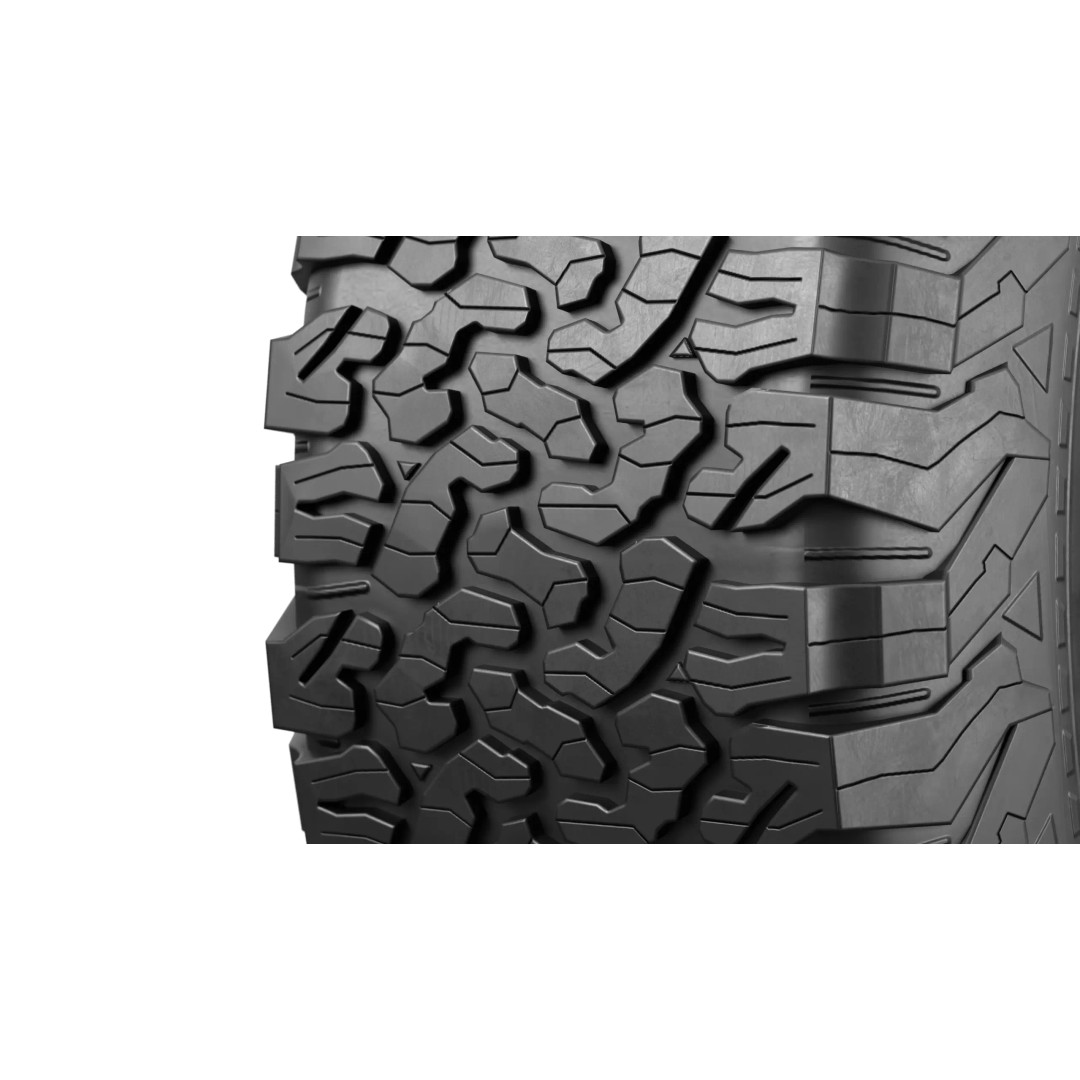Offroad Car Wheel 3D Model – PBR Textured, FBX, Game-Ready - View 9