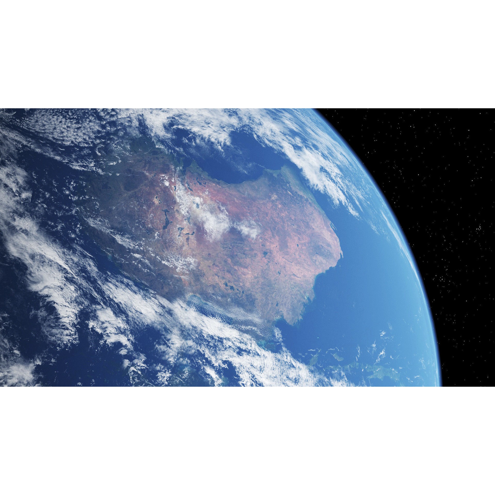 Earth - Low-Poly 3D Model - View 10