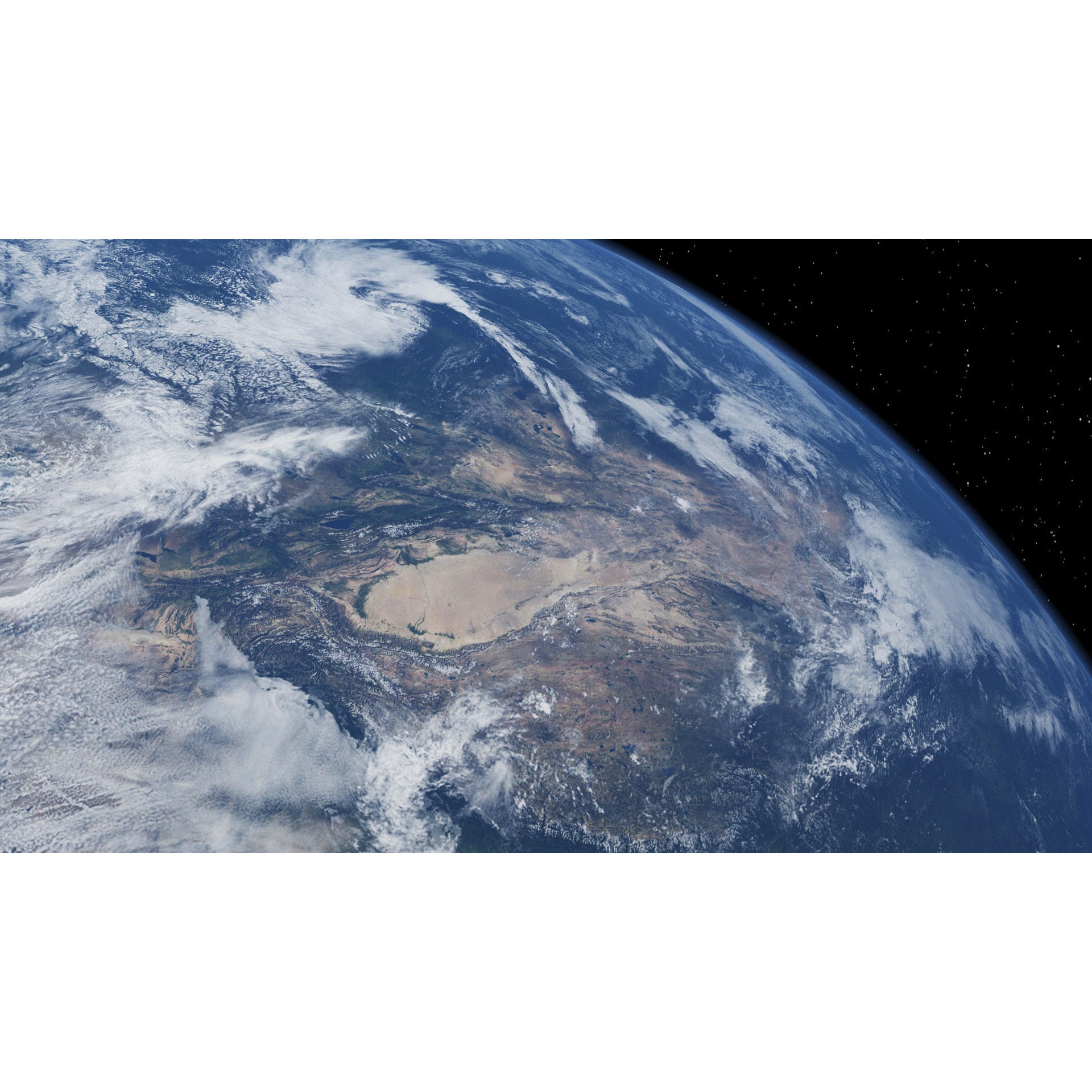 Earth - Low-Poly 3D Model - View 15