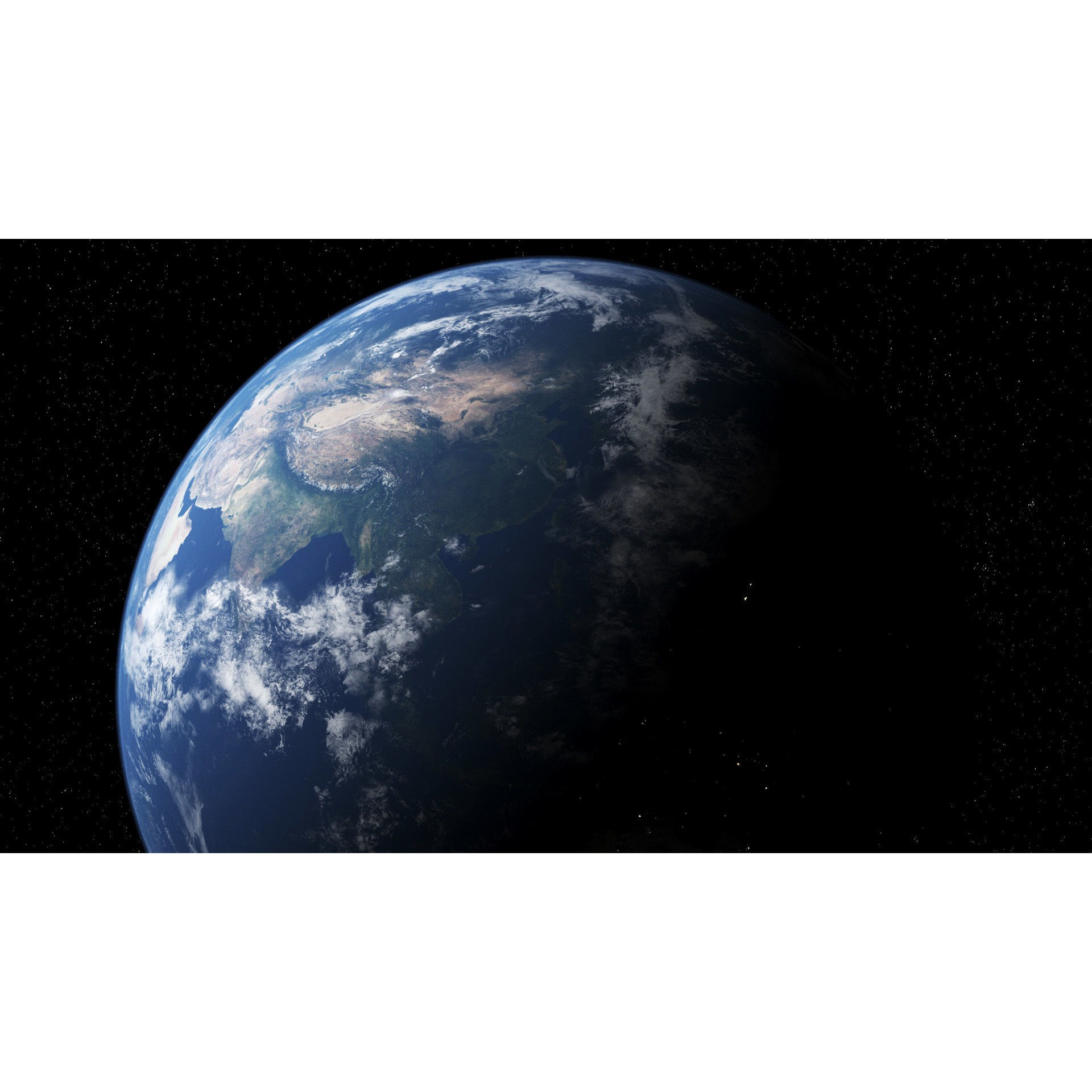 Earth - Low-Poly 3D Model - View 5