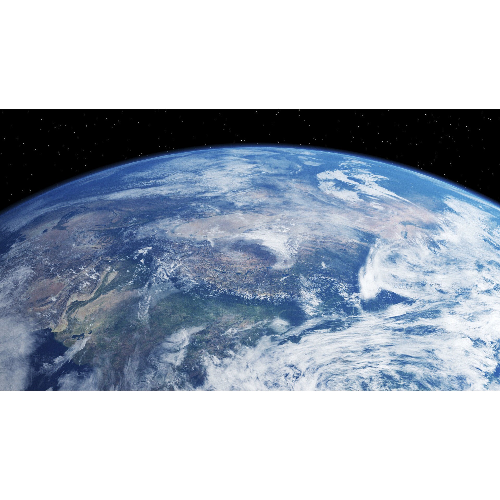 Earth - Low-Poly 3D Model - View 6