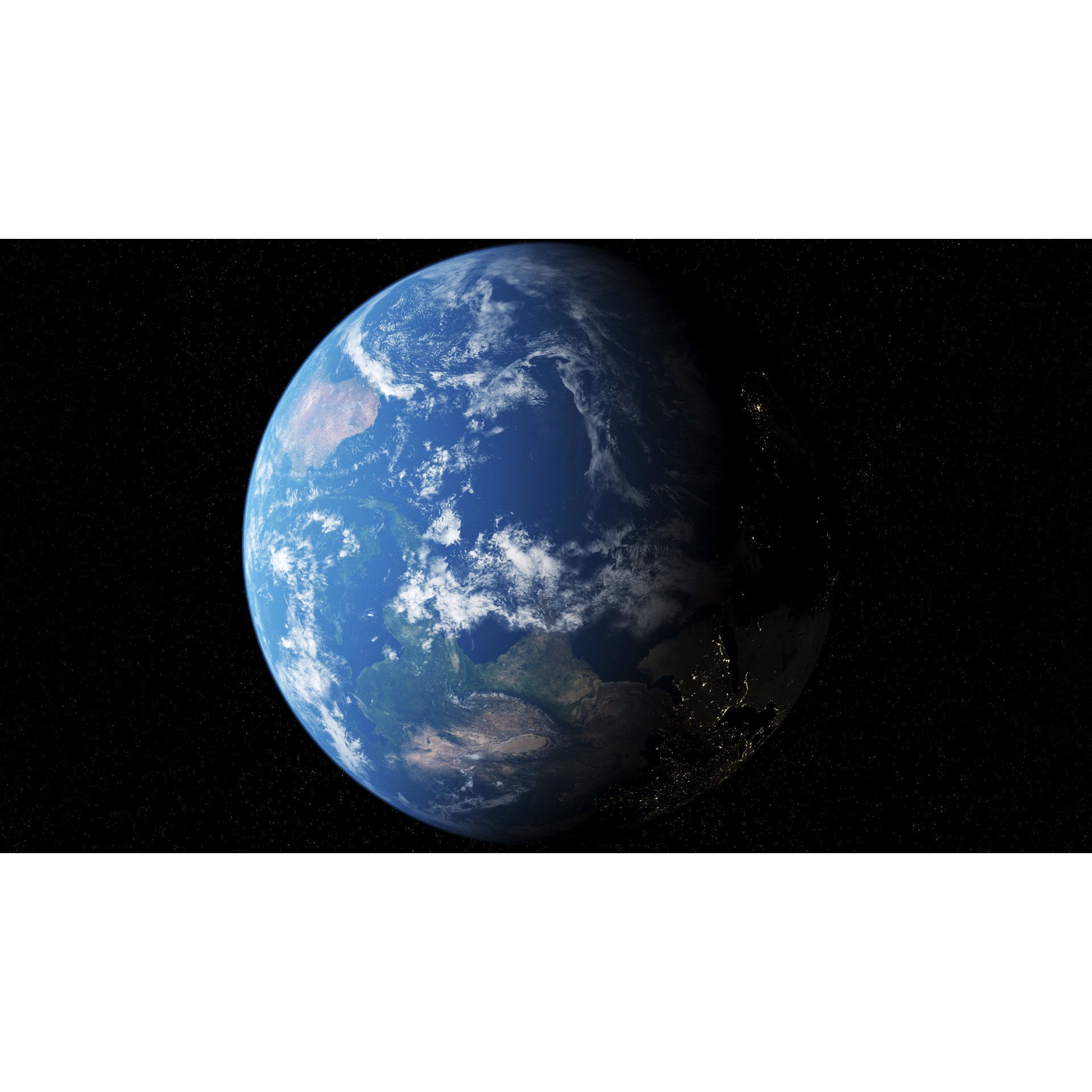 Earth - Low-Poly 3D Model - View 7