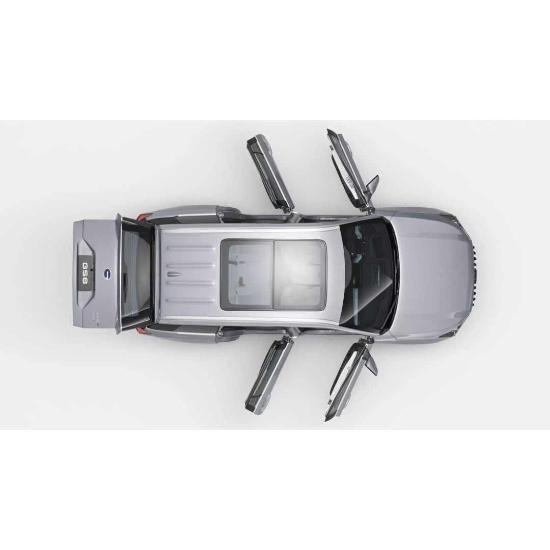 2026 GAC GS8 3D Model – Hybrid SUV with Interior, FBX, Blender - View 9