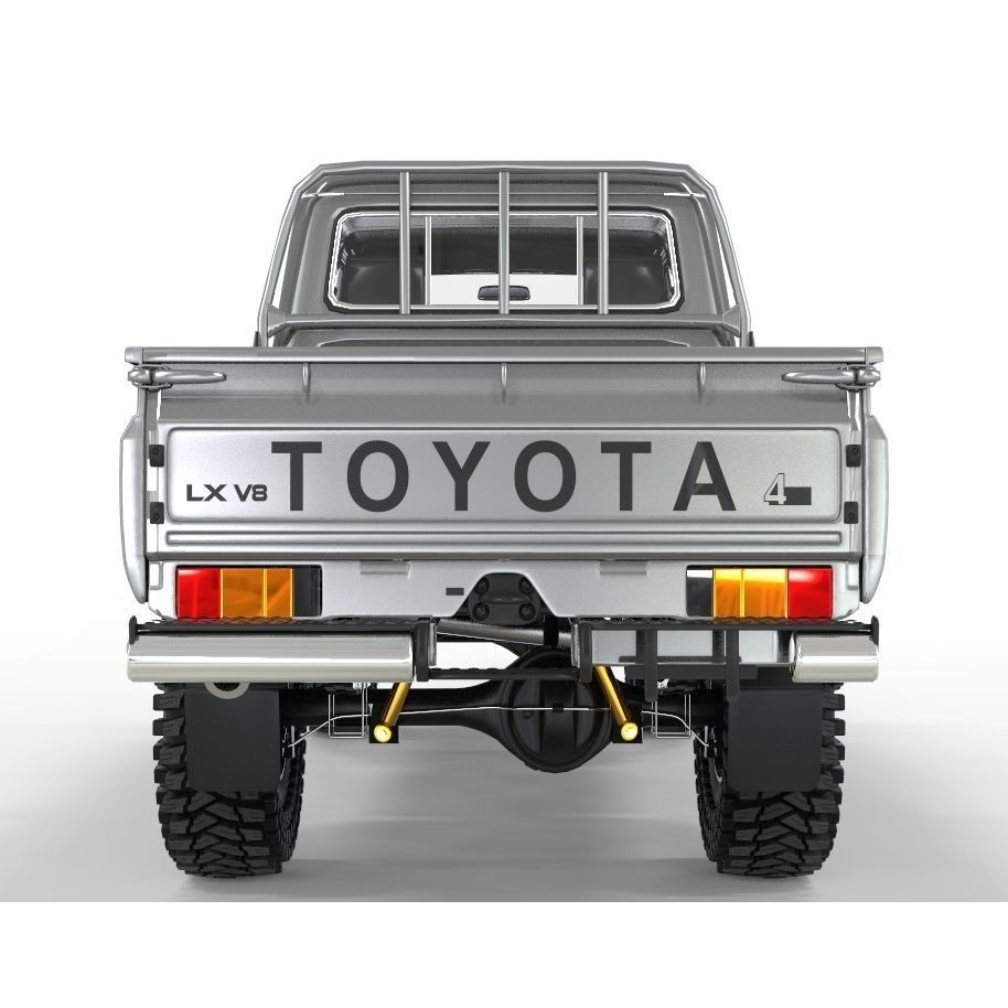 Toyota Land Cruiser Serie 79 Double Cab 3D Model – Game Ready, PBR Textures - View 6