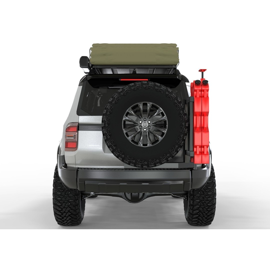 Toyota Land Cruiser Prado 2024 3D Model – Realistic SUV with Interior, FBX/OBJ - View 6