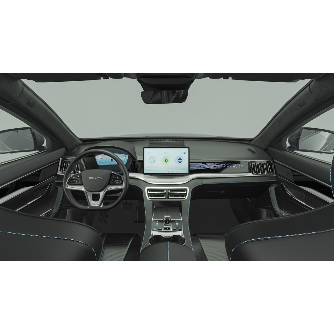 2025 BYD Sealion 3D Model – Realistic SUV with Interior, FBX, Blender - View 13