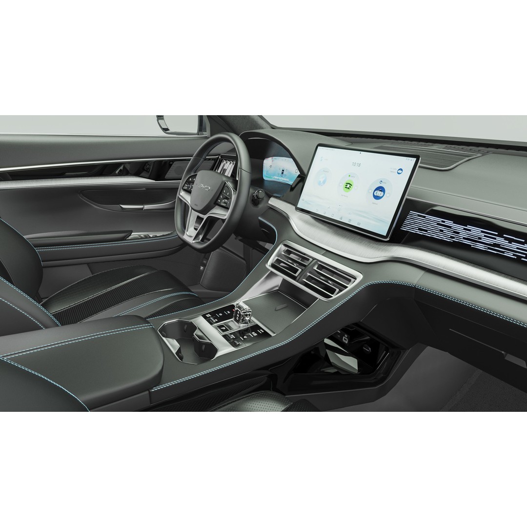 2025 BYD Sealion 3D Model – Realistic SUV with Interior, FBX, Blender - View 15