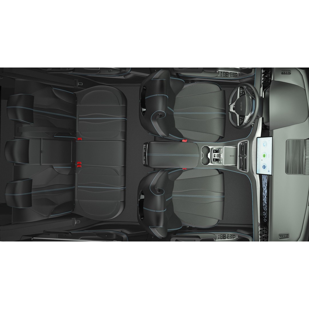 2025 BYD Sealion 3D Model – Realistic SUV with Interior, FBX, Blender - View 19
