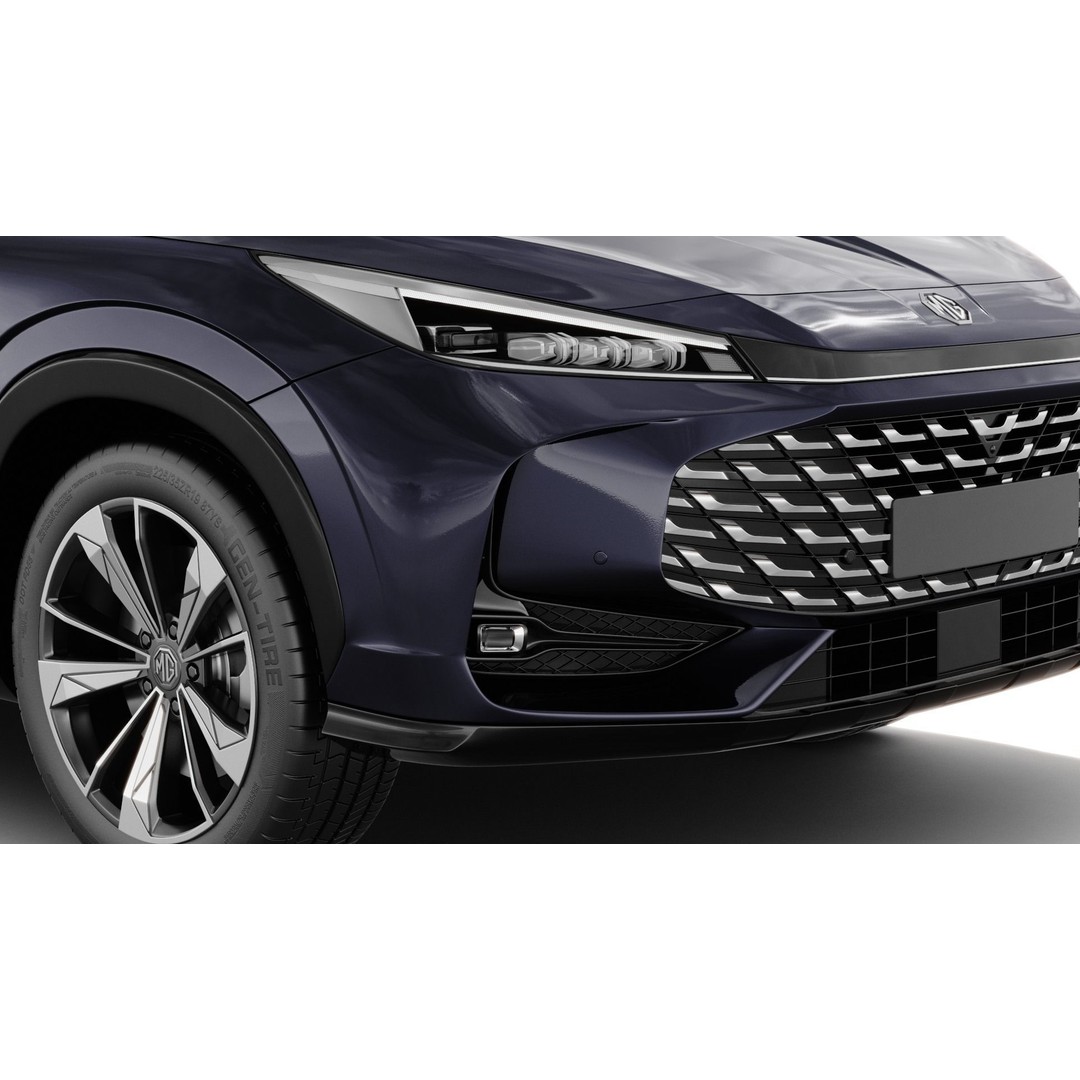 MG HS 2025 3D Model – Detailed SUV with Interior, FBX & Blender - View 12