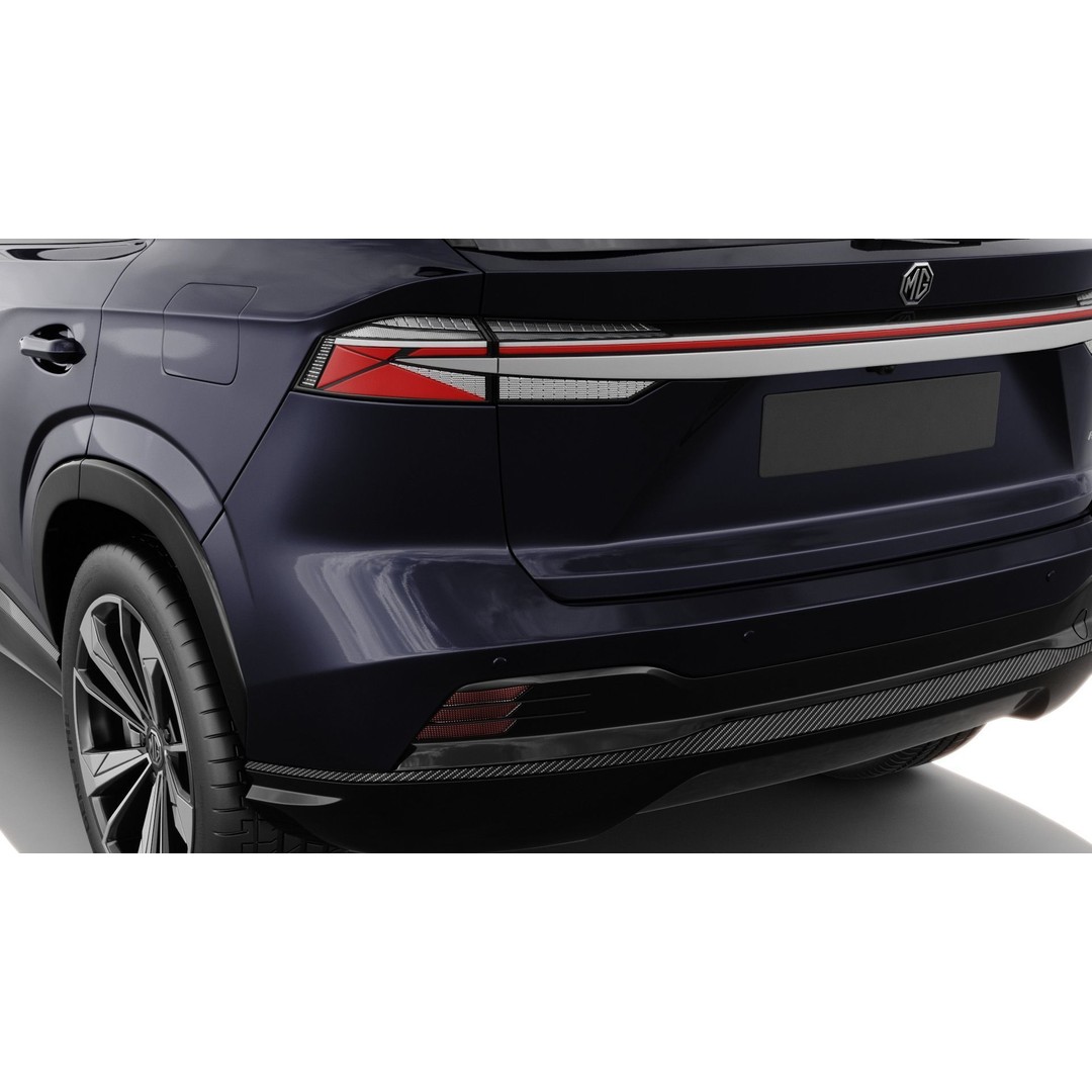 MG HS 2025 3D Model – Detailed SUV with Interior, FBX & Blender - View 13