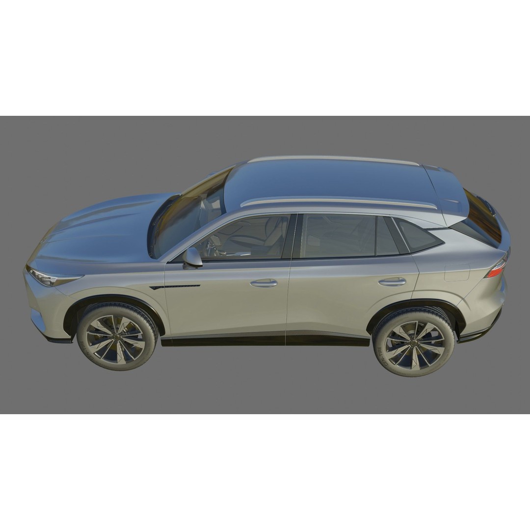 MG HS 2025 3D Model – Detailed SUV with Interior, FBX & Blender - View 23