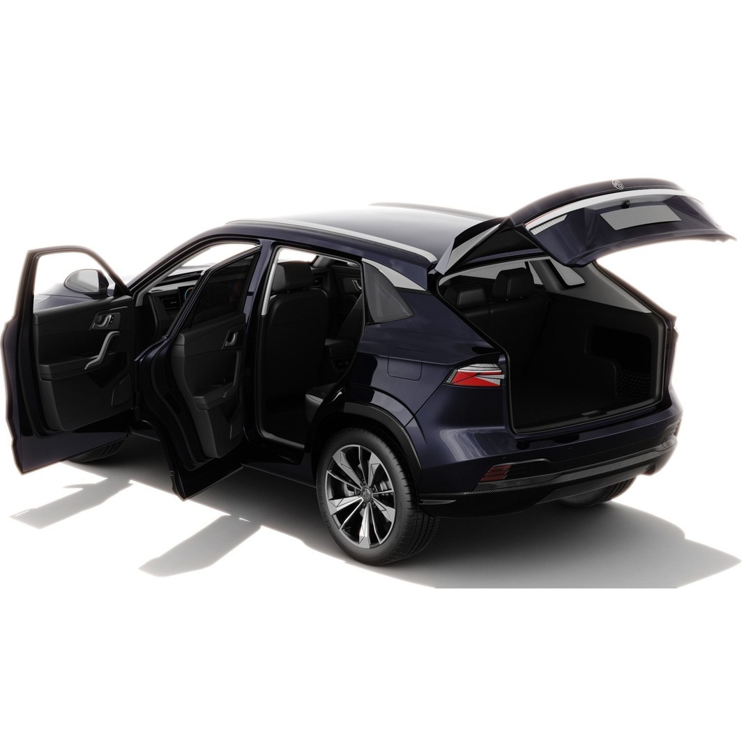 MG HS 2025 3D Model – Detailed SUV with Interior, FBX & Blender - View 4