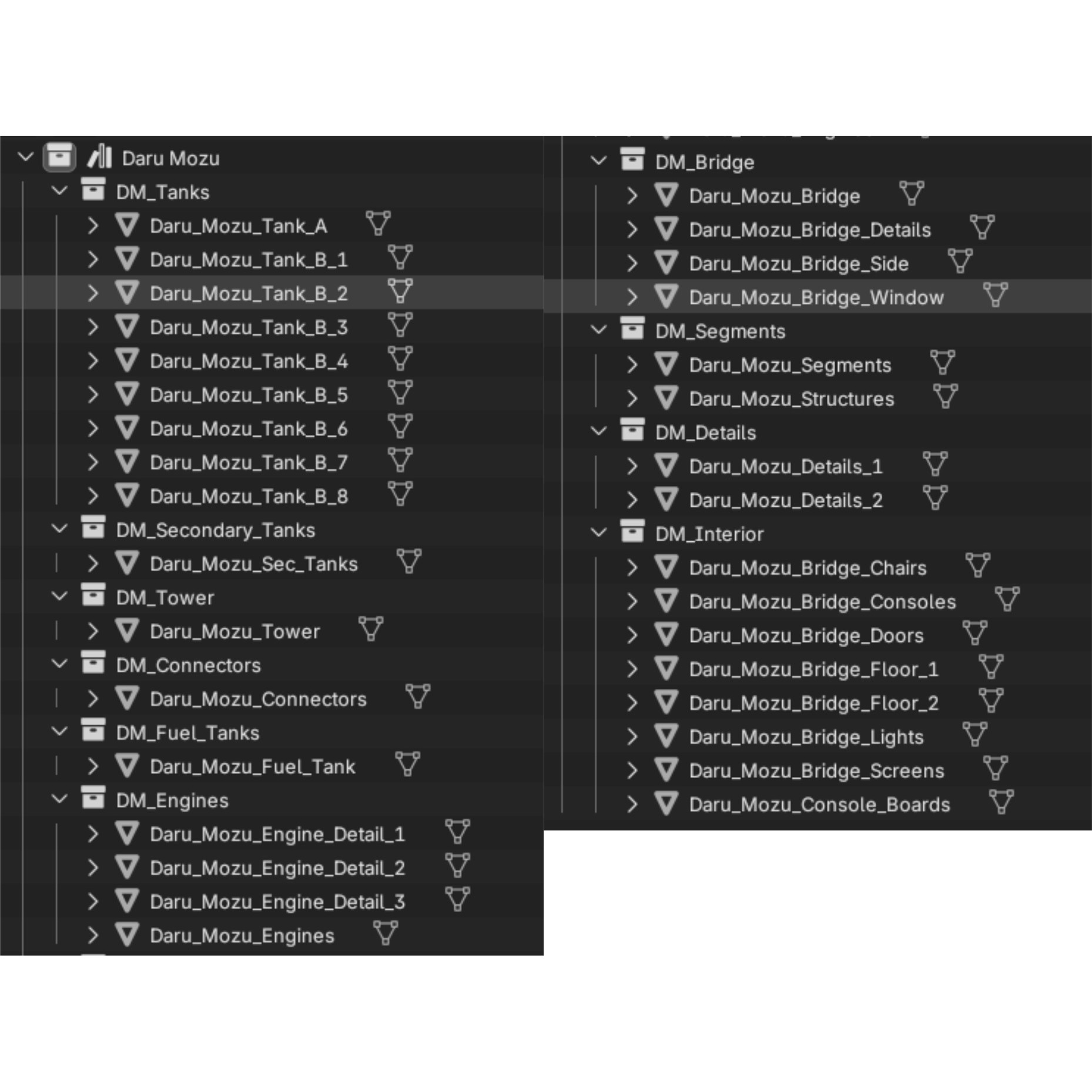 Daru Mozu Refinery - High-Poly Game-Ready 3D Model