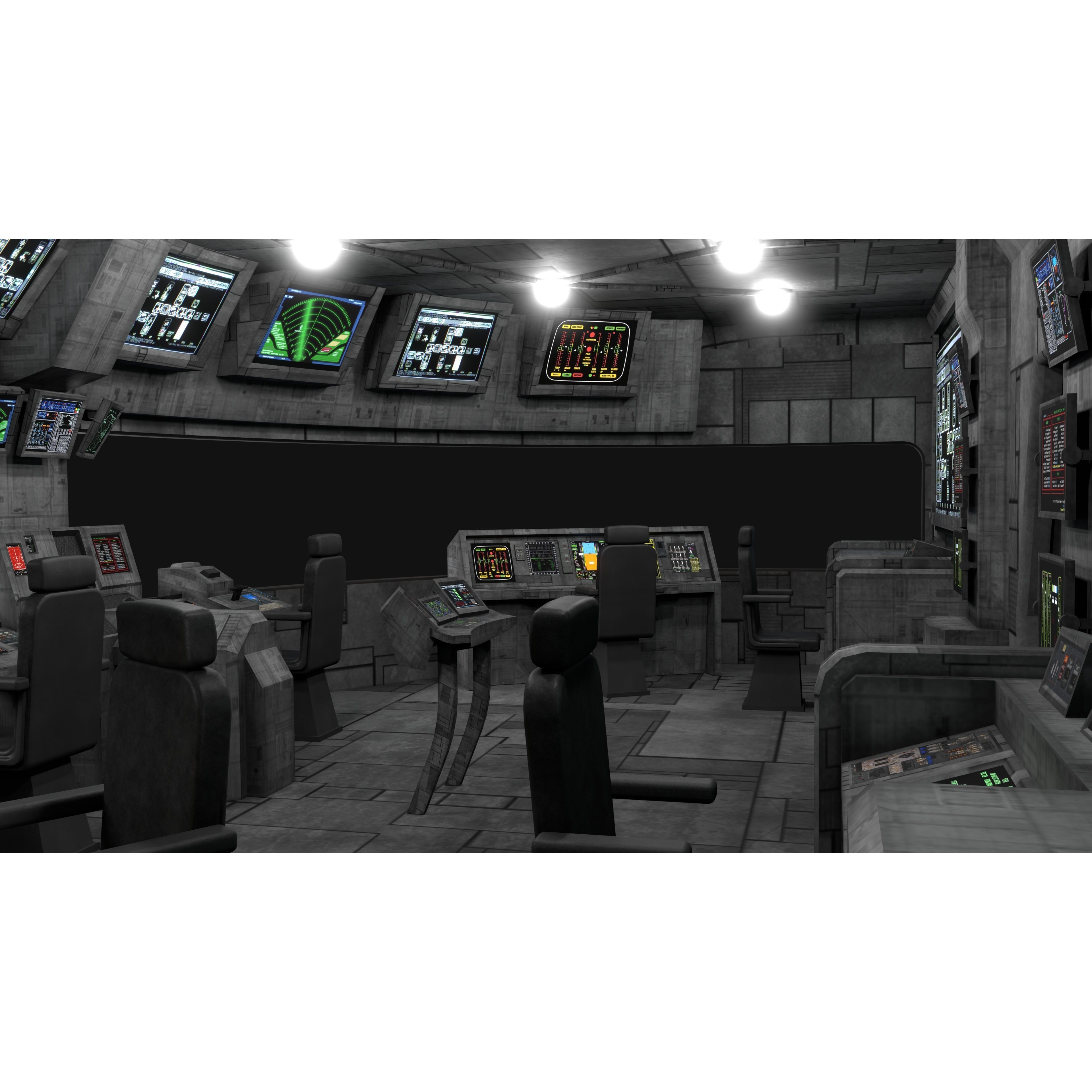 Daru Mozu Refinery - High-Poly Game-Ready 3D Model - View 12