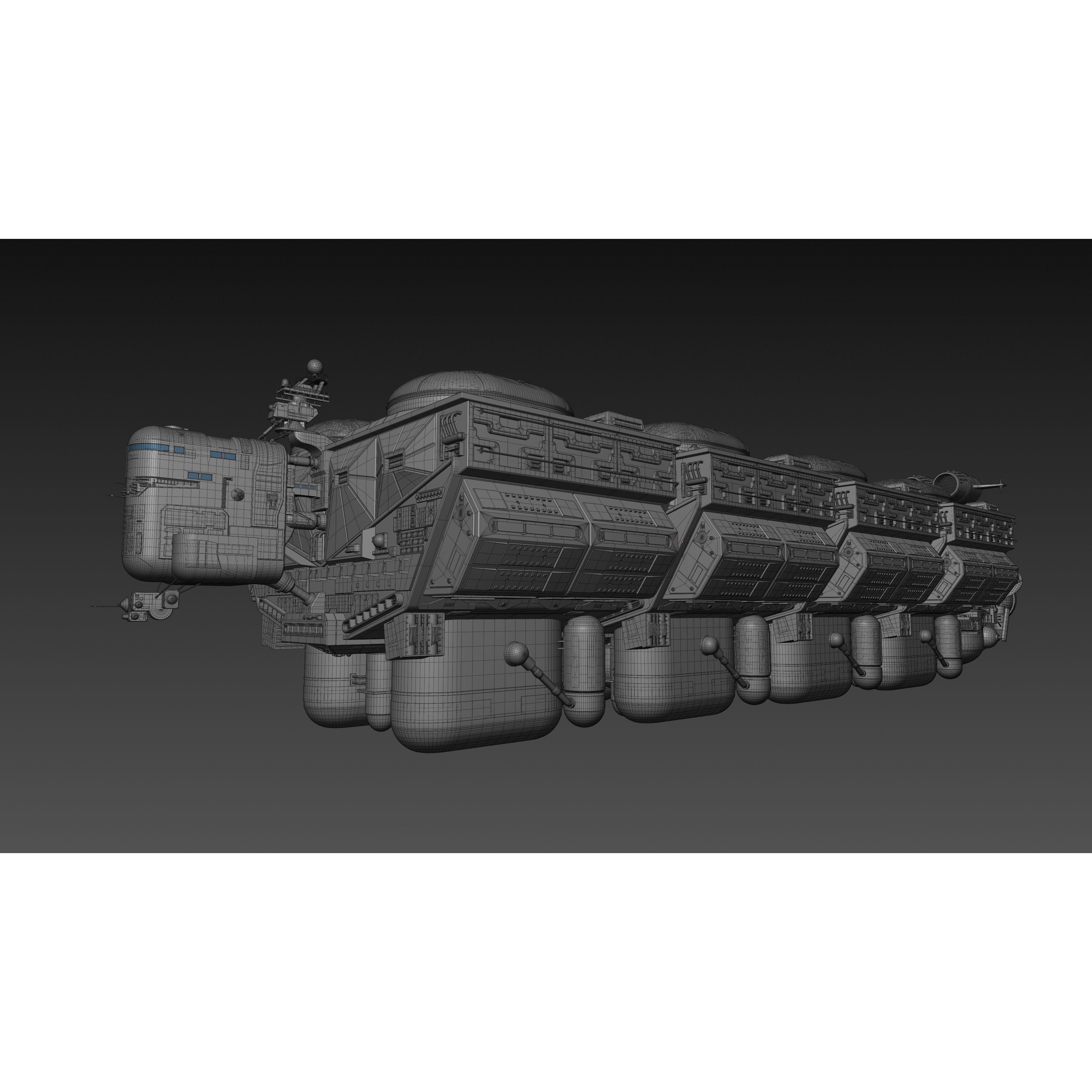 Daru Mozu Refinery - High-Poly Game-Ready 3D Model - View 13