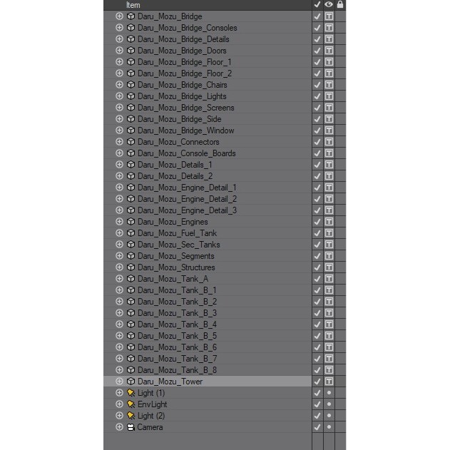 Daru Mozu Refinery - High-Poly Game-Ready 3D Model - View 16