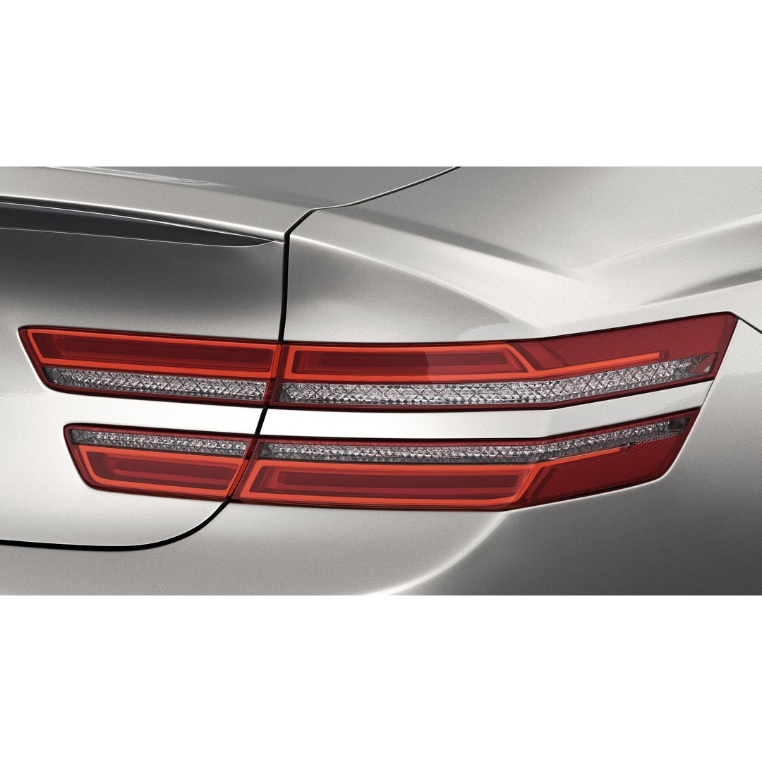 Genesis Electrified G80 Long 2025 3D Model – Luxury Sedan, FBX, OBJ, Blender - View 11