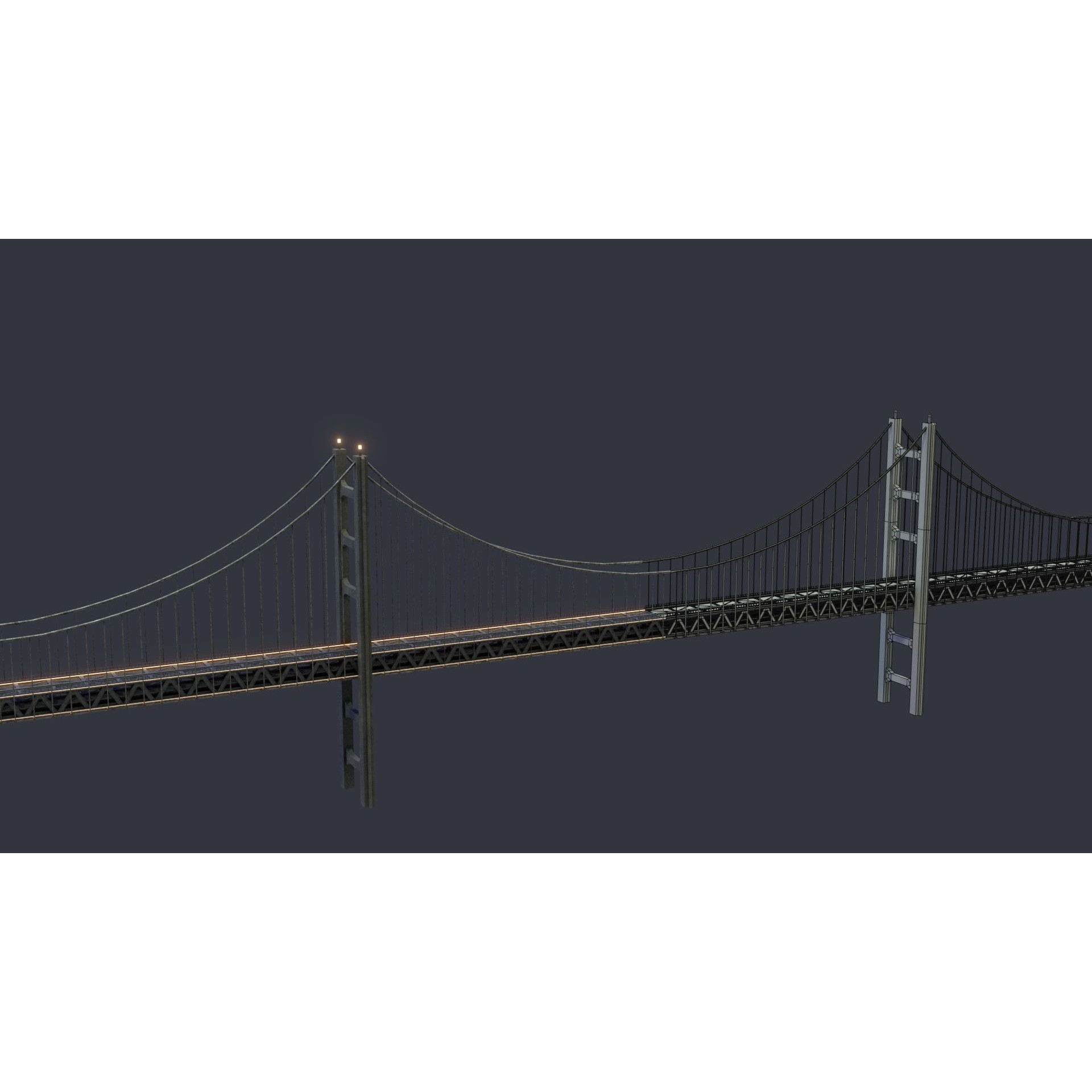 Futuristic Sci-Fi City - Modular Game-Ready 3D Model - View 15