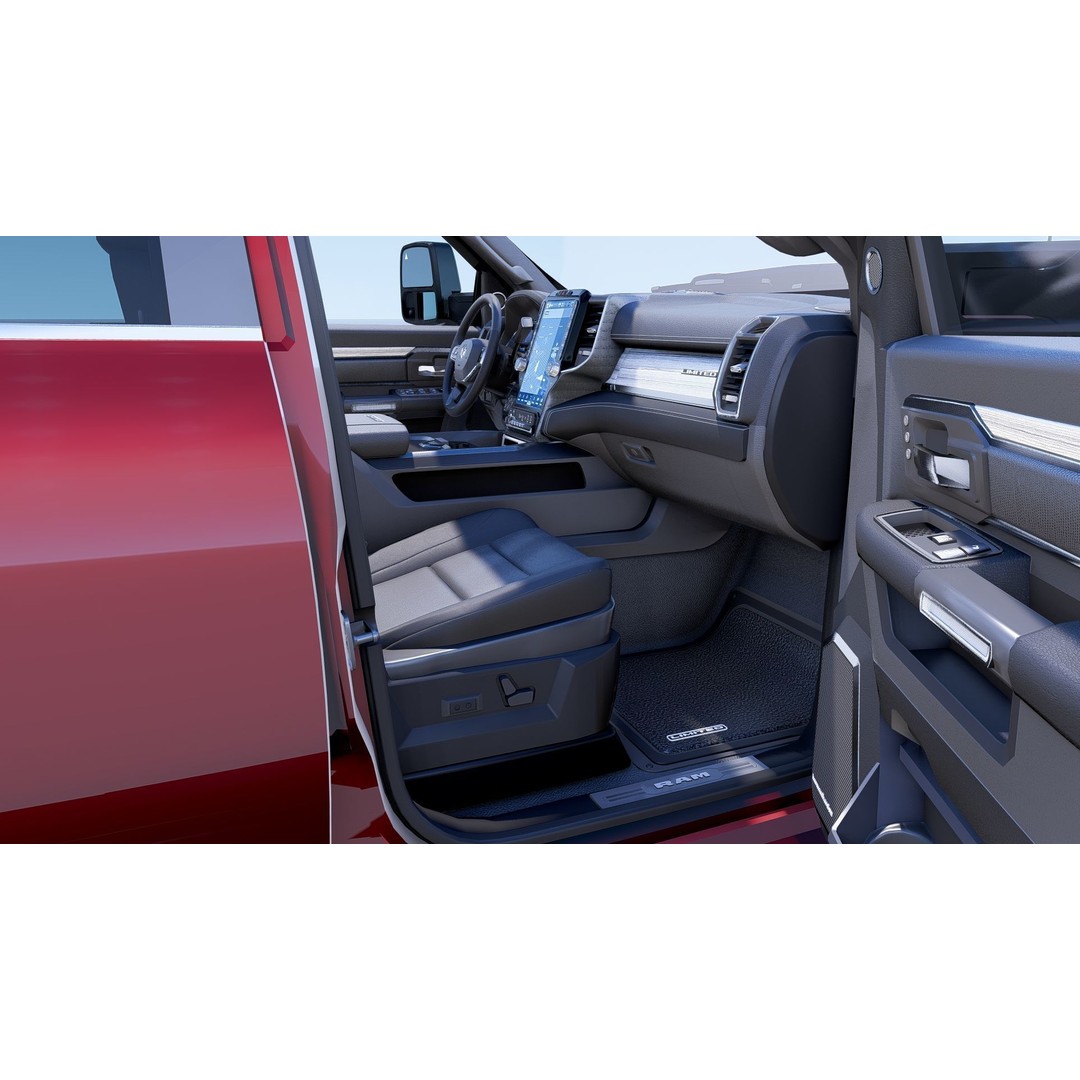 RAM 2500 Limited Mega Cab 3D Model – Stock 2024 Refresh, Game-Ready - View 24