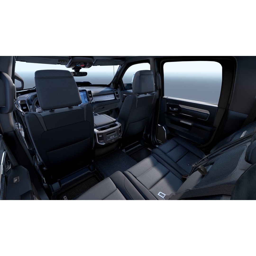 RAM 2500 Limited Mega Cab 3D Model – Stock 2024 Refresh, Game-Ready - View 34