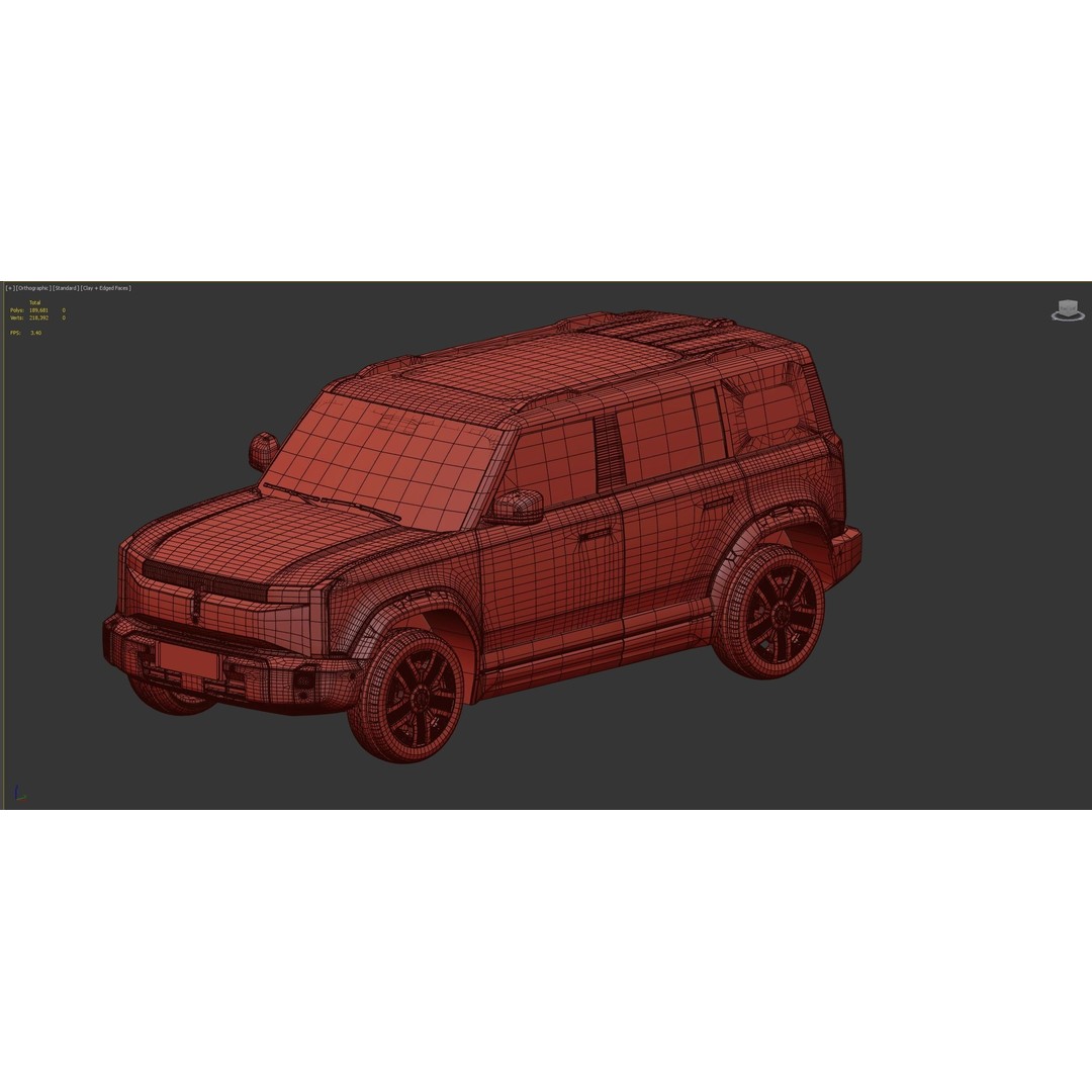2024 Chery Icar 03 3D Model – High Poly Vehicle, FBX, OBJ, Blender - View 7