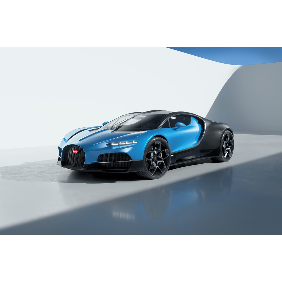 Daylight Studio Car Scene 3D Model – Photorealistic Blender Asset, FBX - View 4