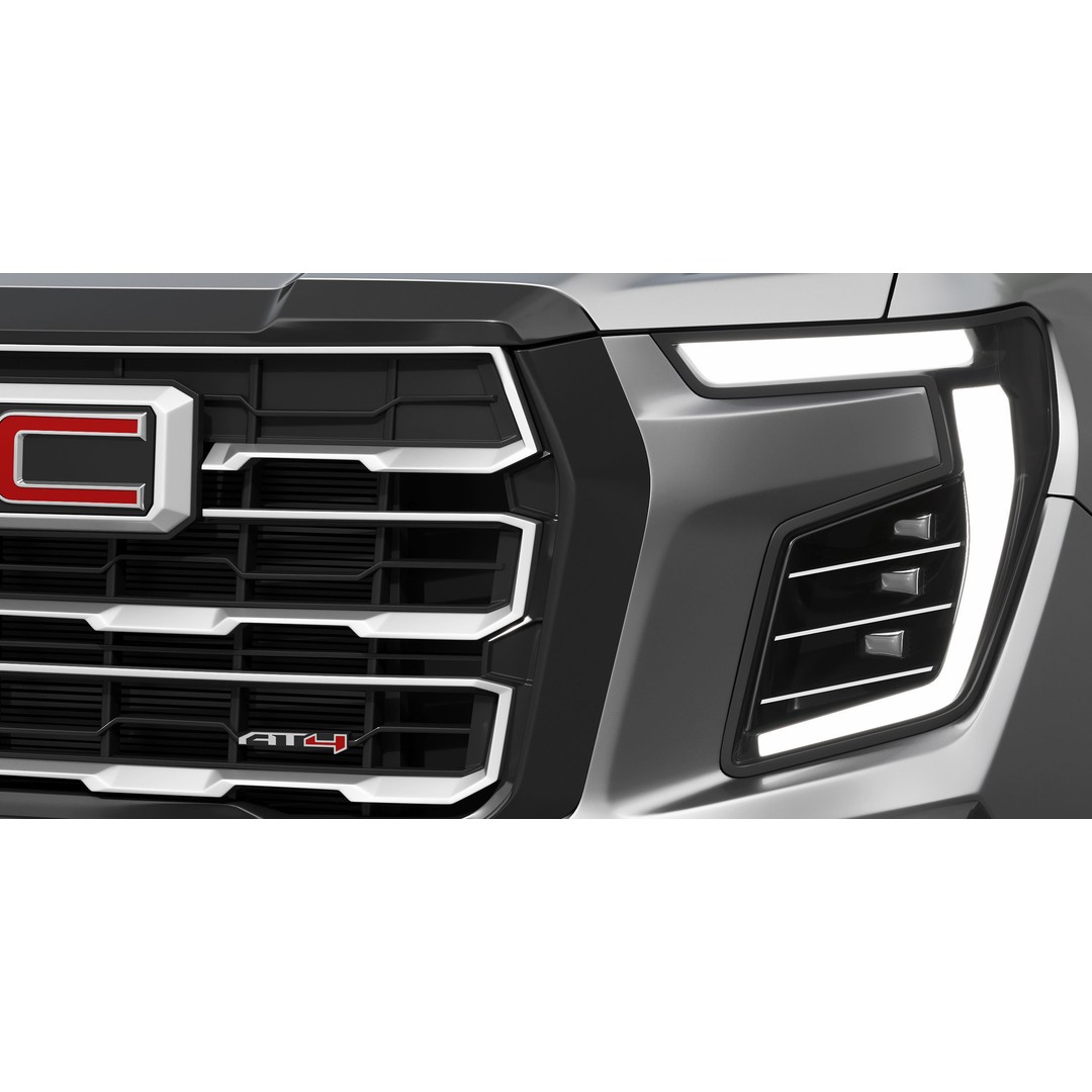 GMC Yukon AT4 2025 3D Model – High Poly SUV Asset, FBX & OBJ - View 14