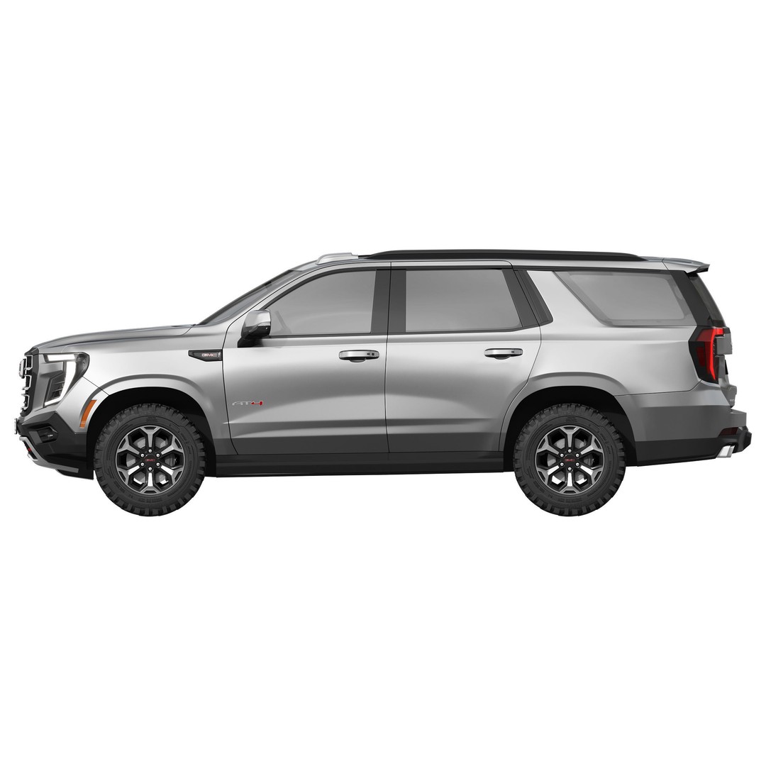 GMC Yukon AT4 2025 3D Model – High Poly SUV Asset, FBX & OBJ - View 7