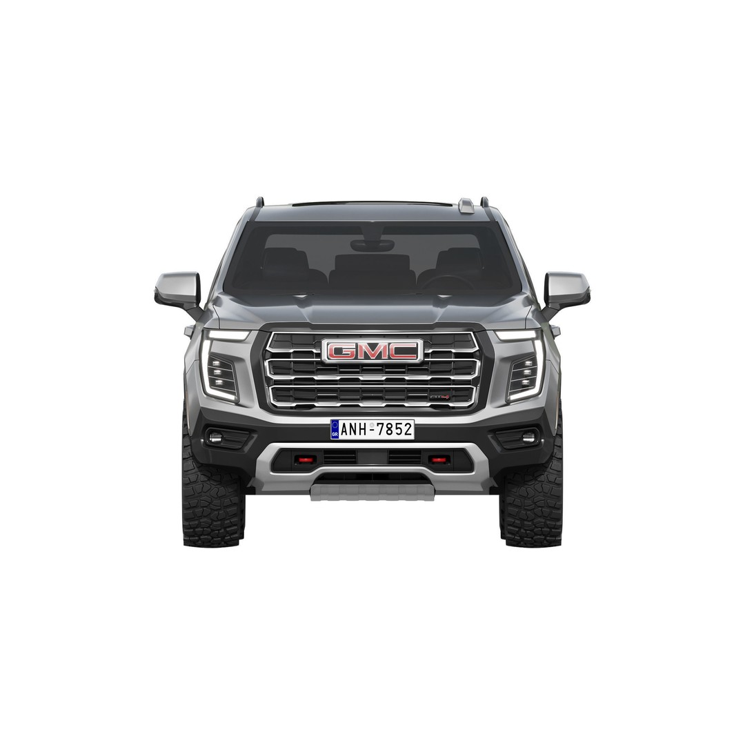 GMC Yukon AT4 2025 3D Model – High Poly SUV Asset, FBX & OBJ - View 8