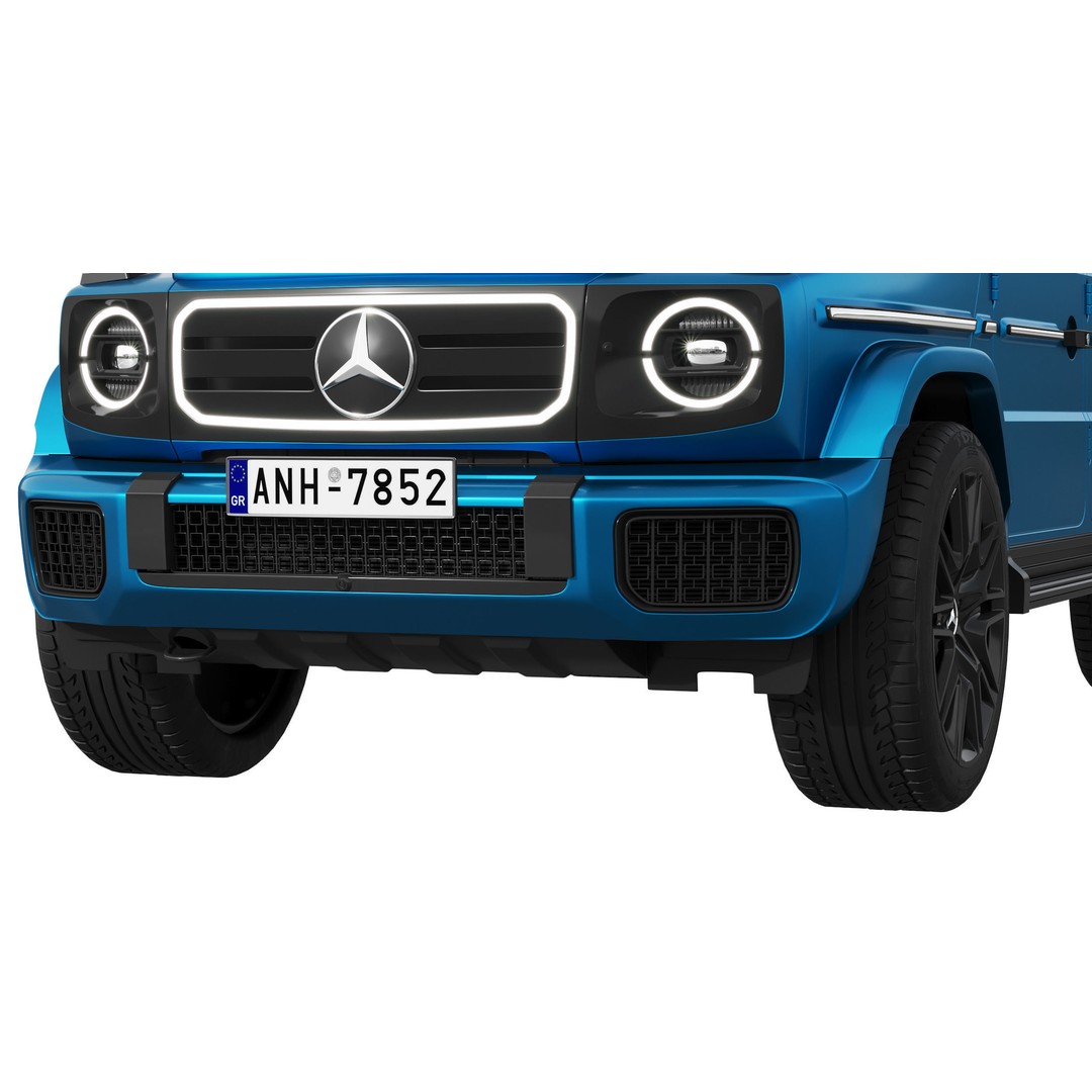 Mercedes-Benz G580 3D Model – Detailed Luxury SUV, FBX & OBJ Formats - View 11