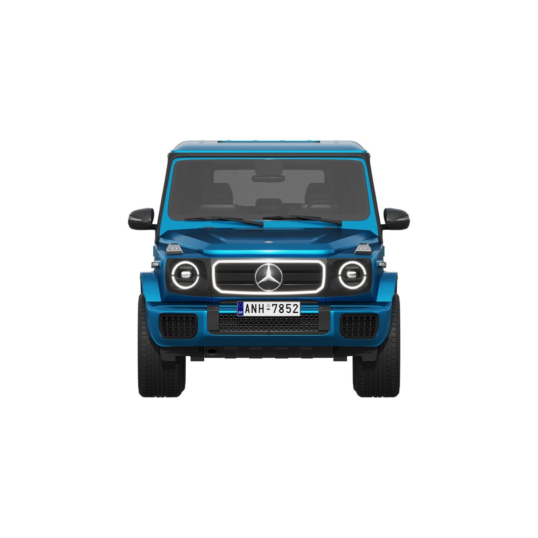 Mercedes-Benz G580 3D Model – Detailed Luxury SUV, FBX & OBJ Formats - View 8