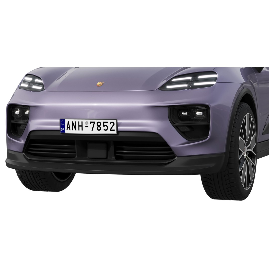 Porsche Macan 4 Electric 3D Model – High Poly SUV, FBX, OBJ - View 11