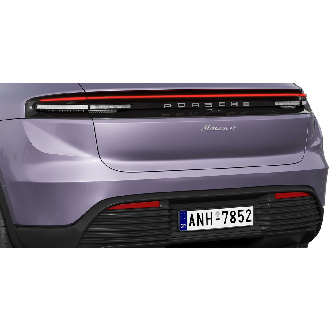 Porsche Macan 4 Electric 3D Model – High Poly SUV, FBX, OBJ - View 13