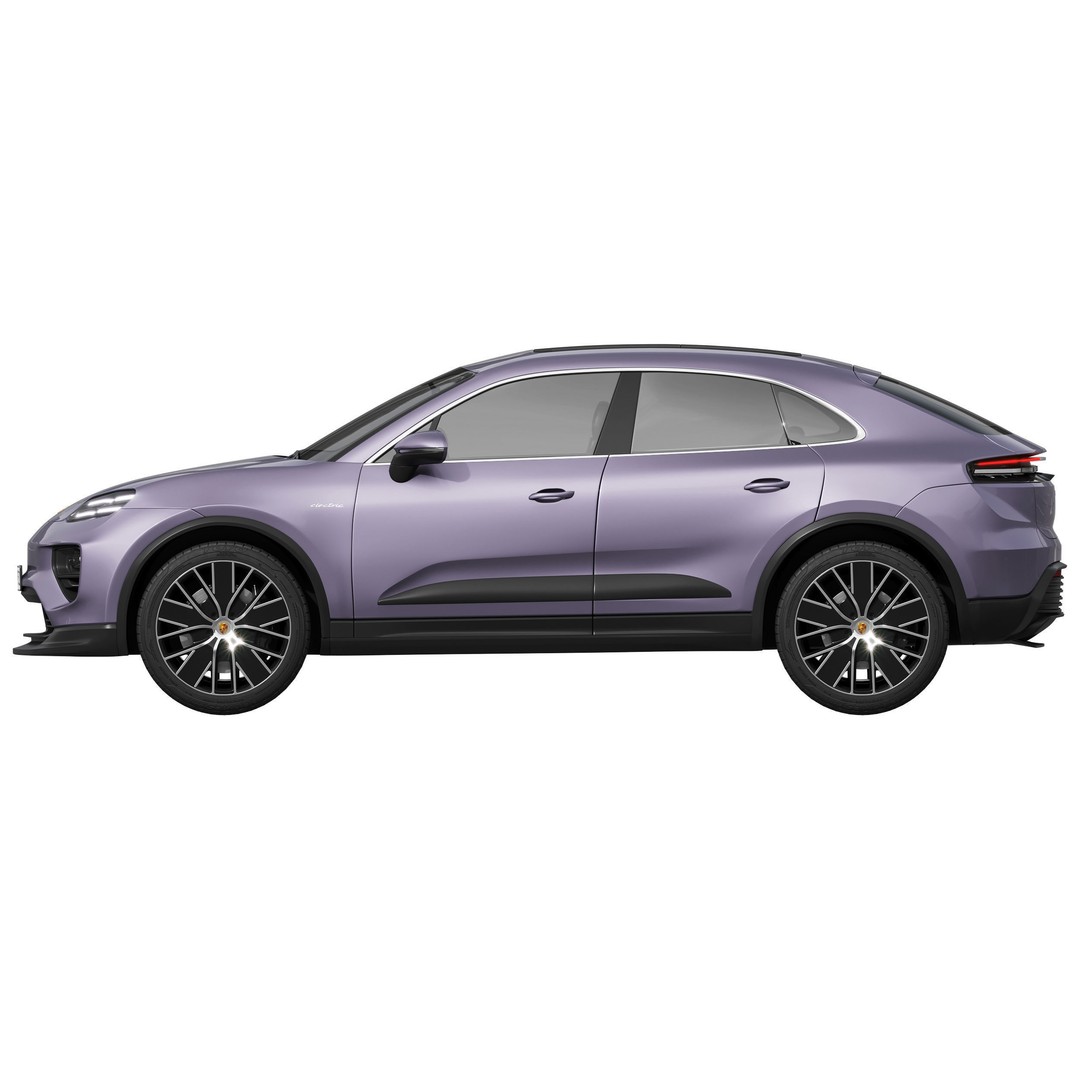 Porsche Macan 4 Electric 3D Model – High Poly SUV, FBX, OBJ - View 7