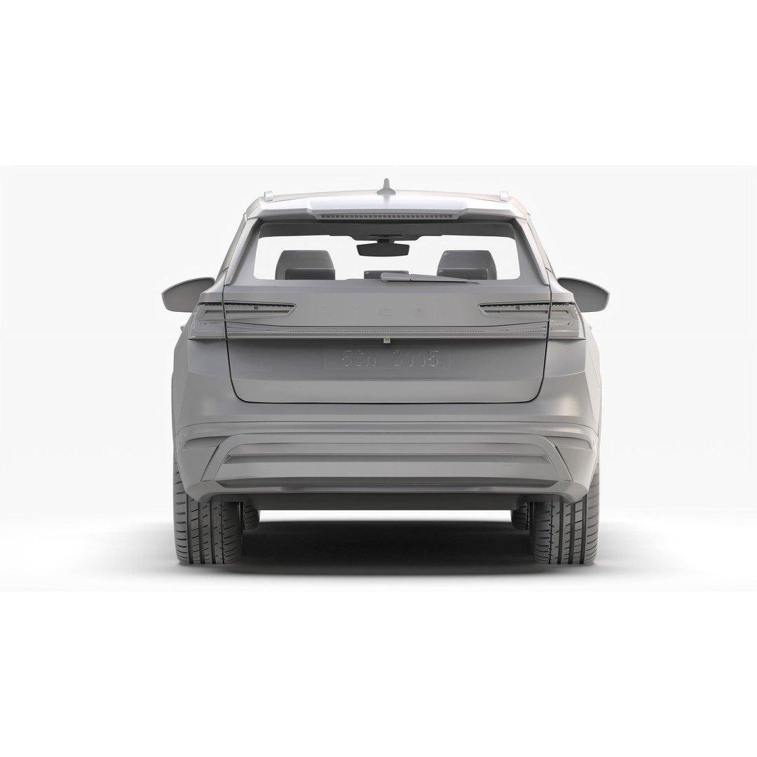 Skoda Kodiaq 2024 3D Model – High Poly SUV Asset for Animation, FBX/OBJ - View 17
