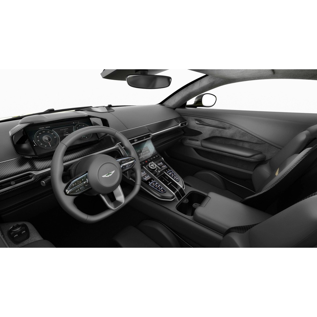 Aston Martin Vantage 2025 3D Model – High Poly Sport Car, FBX, OBJ, Blender - View 20