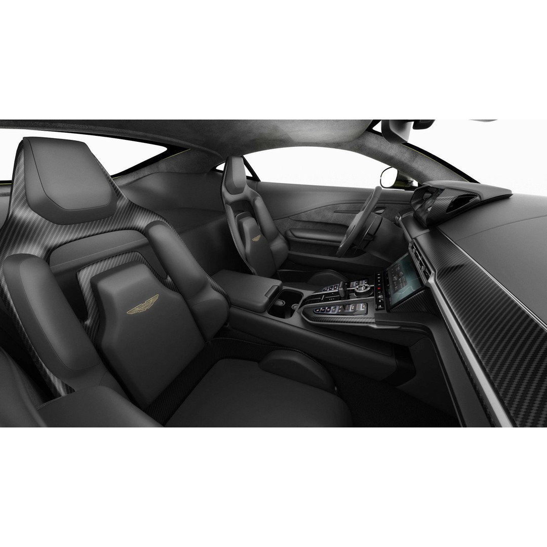 Aston Martin Vantage 2025 3D Model – High Poly Sport Car, FBX, OBJ, Blender - View 21