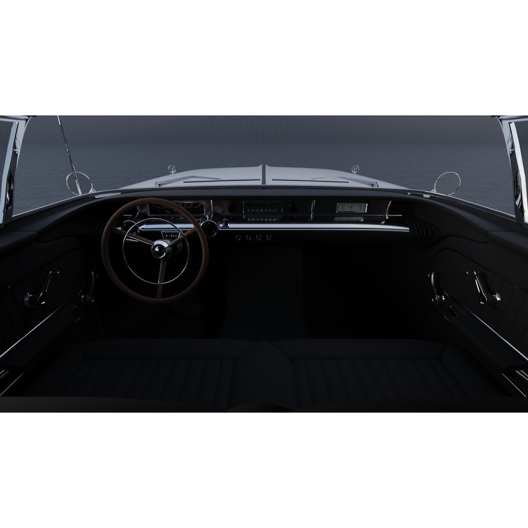 Buick Special Riviera Coupe 1958 3D Model – High Fidelity Vehicle Asset, FBX - View 6